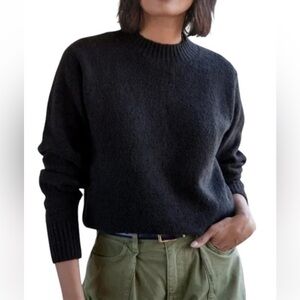 AYR Black Crew Neck Sweater